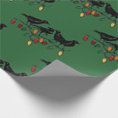 Papier Cadeau 12 Jours de Noël 4 Appeler les oiseaux (Coin)