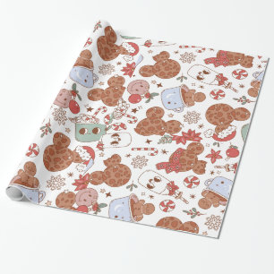 Papier Cadeau 12 Jours super de cadeaux de Noël