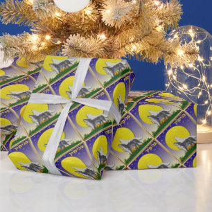 Papier Cadeau 12 Tribus D'Israël Benjamin Art Papier