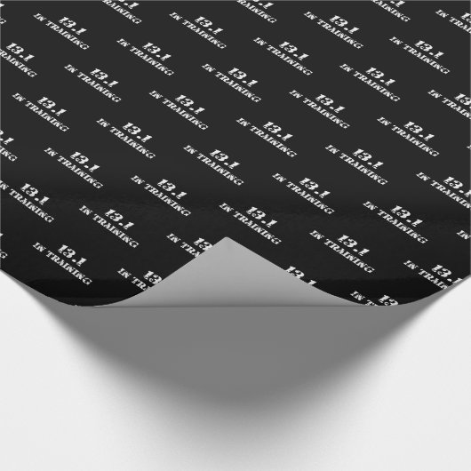 Papier Cadeau 13.1 en entraînement à demi-marathon - course (Coin)