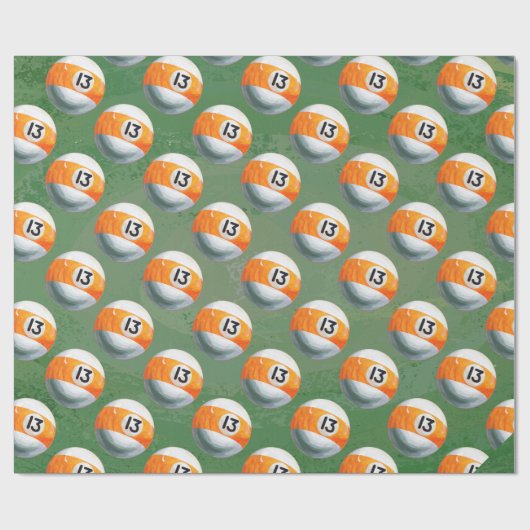 Papier Cadeau 13 Motif peint à la balle (Plat)