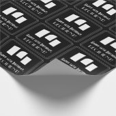 Papier Cadeau 14e anniversaire : Art Déco Inspiré Look "14" & No (Coin)