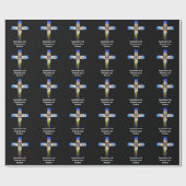 Papier Cadeau 15e 20e 25e 30e 40e 50e (Plat)
