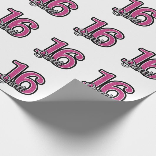 Papier Cadeau 16 ans (Coin)