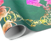 Papier Cadeau 16th Birthday (Coin rond)