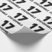 Papier Cadeau 17 Conceptions d'anniversaire imparables (Coin)