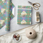 Papier Cadeau 18e anniversaire du Mariage Acquamarine<br><div class="desc">Alors,  vous cherchez un papier d'emballage du 18ème anniversaire de mariage avec un clin d'oeil à la porcelaine traditionnelle,  l'oeil de chat et les cadeaux de pierres gemmes acquamarines ? ! Peut-être l'avez-vous trouvé avec mes graphismes originaux et romantiques sur l'emballage personnalisé de Zazzle!</div>