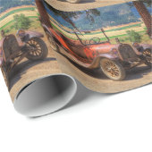 PAPIER CADEAU 1915 DODGE (Coin rond)