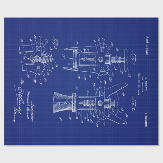 PAPIER CADEAU 1930 (Plat)