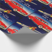 Papier Cadeau 1950 Faire une date avec Rocket 8 (Coin)