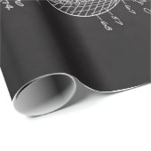 Papier Cadeau 1966 Whiskey Container (Coin rond)