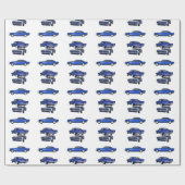 Papier Cadeau 1967 Camaro SS: (Plat)