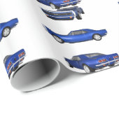 Papier Cadeau 1967 Camaro SS: (Coin rond)