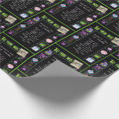 Papier Cadeau 1971 Année d'anniversaire Trivia (Coin)