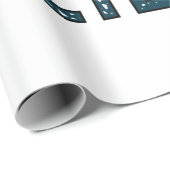 Papier Cadeau 19°, Liberté des Afro-Américains. (Coin rond)