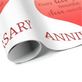 Papier Cadeau 1er. Anniversaire (Coin rond)