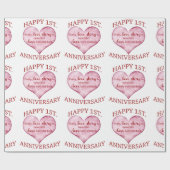 Papier Cadeau 1er. Anniversaire (Plat)
