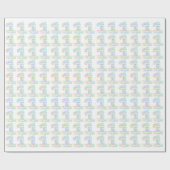 Papier Cadeau 1er Anniversaire Papier à enveloppement (Plat)