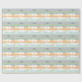 Papier Cadeau 1er Anniversaire Papier Enveloppement Coeurs Papie (Plat)