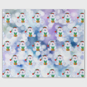 Papier Cadeau 1er Noël du bébé (Plat)