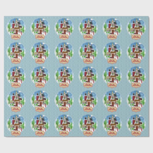 Papier Cadeau 1er Noël ensemble (Plat)