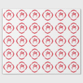 Papier Cadeau 1ère Chakra (la chakra racine) (Plat)