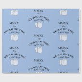 Papier Cadeau 2020 Année de la poupée de toilettes (Plat)