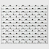 Papier Cadeau 2026 Congrats Grad Word Cloud on White (Plat)