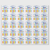 Papier Cadeau 2026 Kindergarten Graduation Cute Custom Graduate (Plat)