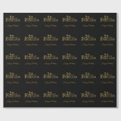 Papier Cadeau 20e Anniversaire  (Plat)