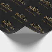 Papier Cadeau 20e Anniversaire  (Coin)