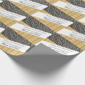 Papier Cadeau 21e anniversaire du Mariage (Coin)