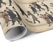 Papier Cadeau 21ème siècle LS Lowry (Coin rond)