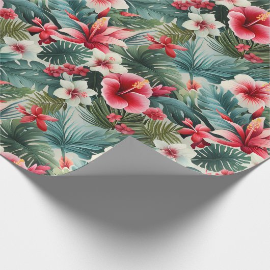 Papier Cadeau #22 Motif floral (Coin)