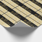 Papier Cadeau 22e anniversaire  (Coin)