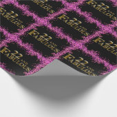 Papier Cadeau 22e anniversaire (Coin)