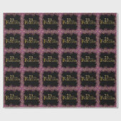 Papier Cadeau 23e Anniversaire (Plat)