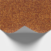 Papier Cadeau 24 Parties scintillant en cuivre (Coin)