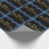 Papier Cadeau 24e anniversaire  (Coin)