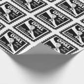 Papier Cadeau 24e anniversaire du mariage opal traditionnel (Coin)