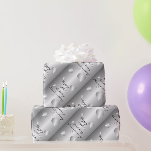 Papier Cadeau 25e anniversaire de mariage (Cadeaux de fête)