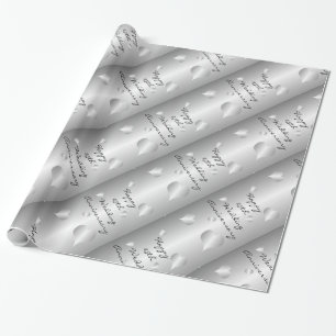 Papier Cadeau 25e anniversaire du Mariage