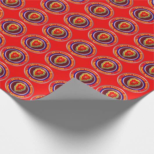 Papier Cadeau 25e division d'infanterie « Tropic Lightning » (Coin)