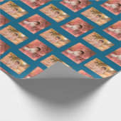 Papier Cadeau 2 Modèle photo pour enfant personnalisé (Coin)