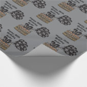 Papier Cadeau 30 ans et plus Thème de la Fête de la Colline (Coin)