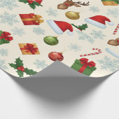 Papier Cadeau 30 inches x 6 feet Wrapping Paper, Matte Wrapping  (Coin)