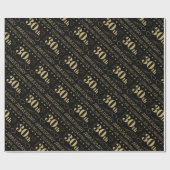 Papier Cadeau 30e anniversaire du Mariage (Plat)