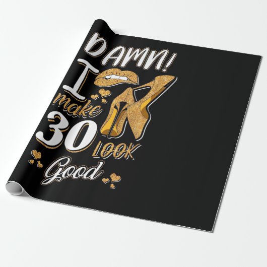 Papier Cadeau 30e anniversaire | Je Fais 30 Semblables (Déroulé)