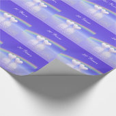 Papier Cadeau 30e anniversaire Pearl Hearts (Coin)