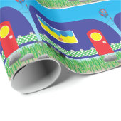 Papier Cadeau 311 cadeaux frais mignons de profondément (Coin rond)